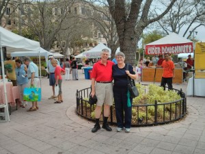 Us at Green Market