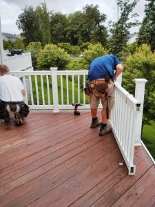 Removing the railing