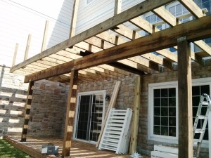 Perhaps a Trellis instead of a Deck?