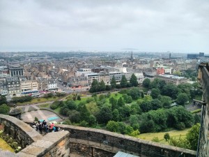 Edinburgh from the Parapets