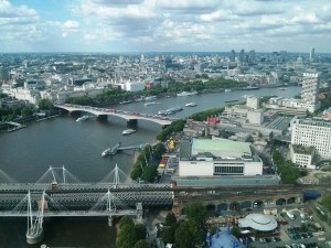 Thames from the London Eye