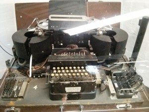 Typex Machine with Enigma Mods