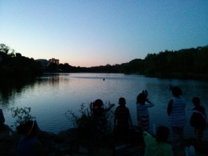 Waiting for Fireworks