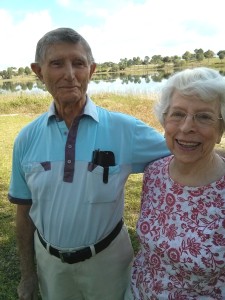 Mom & Glenn at Okeeheelee Park