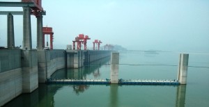 Dam and Future "Small Boat" Lift Termination