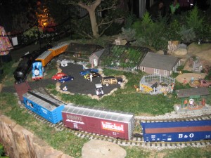 Trains in the park Greenhouse