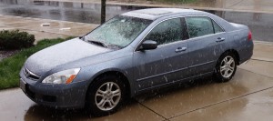 Snow on Car