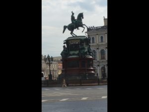 Iconic St. Petersburg Statue