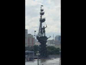 Christopher Columbus with Peter the Great's Head