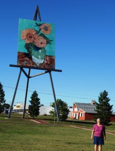 Big Easel Painting