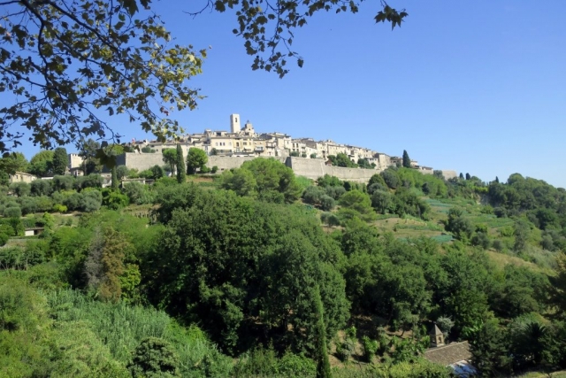 Old Town St. Paul de Vence. Matisse attracted many artists. They are here still.