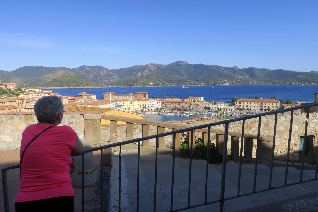 Portoferraio in the evening